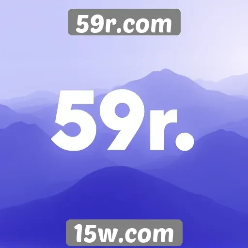 Análise da interface do usuário de 59r.com